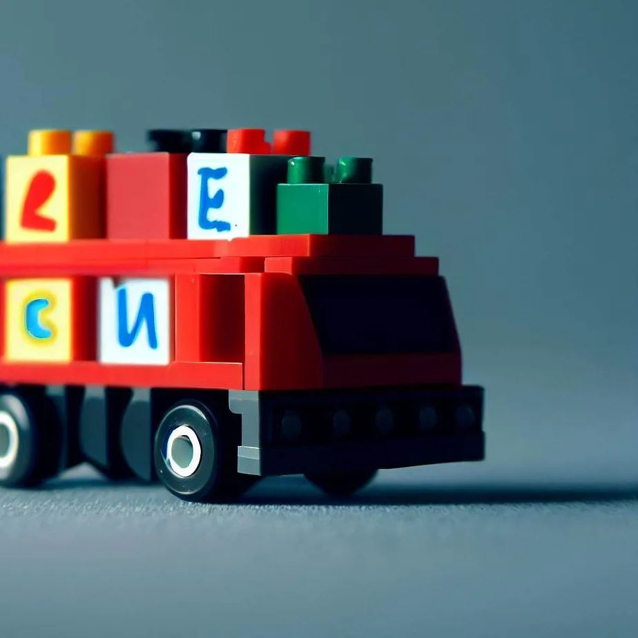 Lego Duplo Ciężarówka z Alfabetem