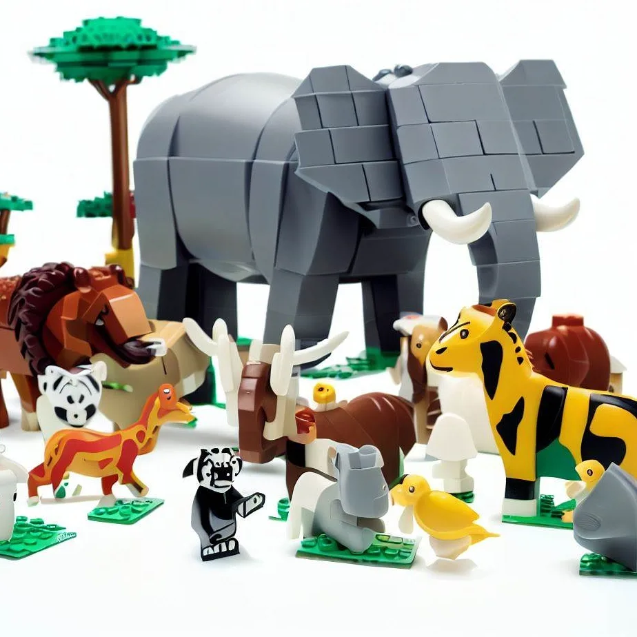 Lego Duplo - Dzikie zwierzęta świata