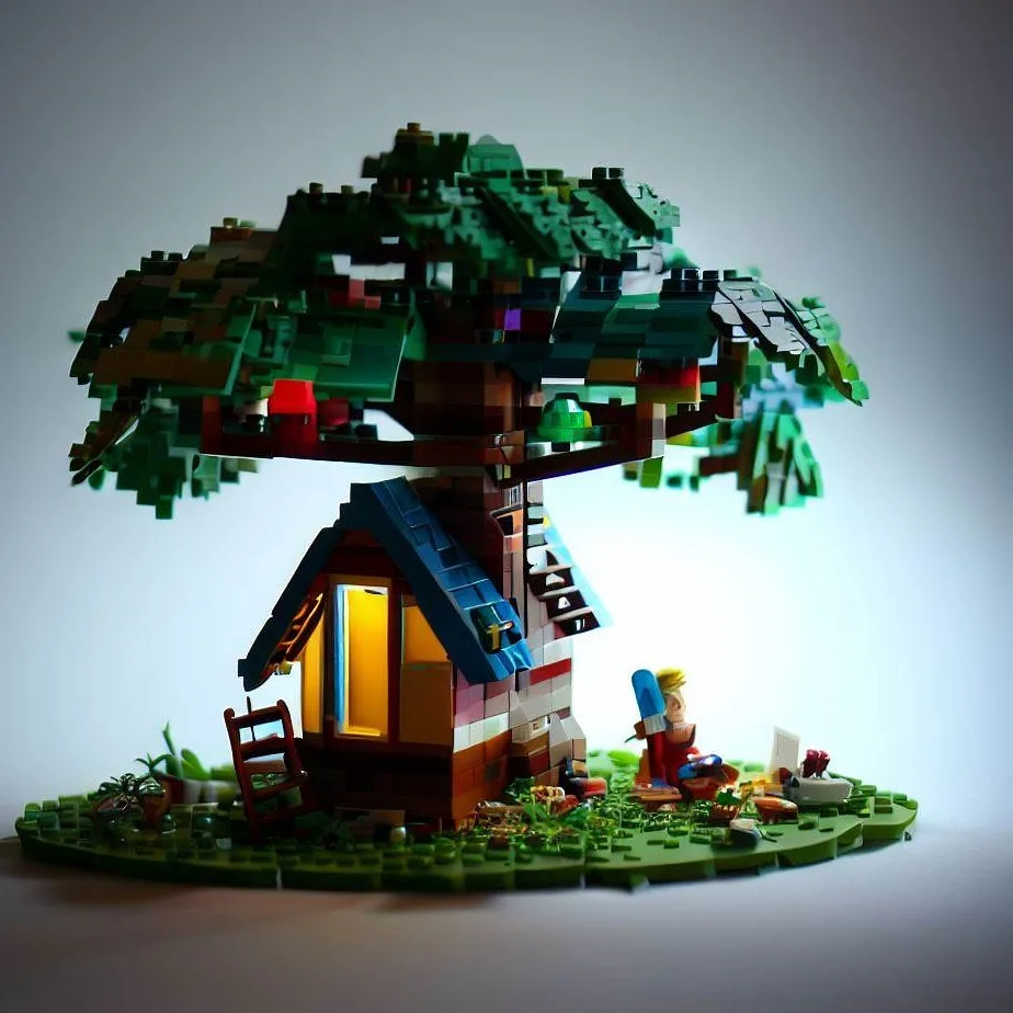 Lego Ideas - Domek na drzewie