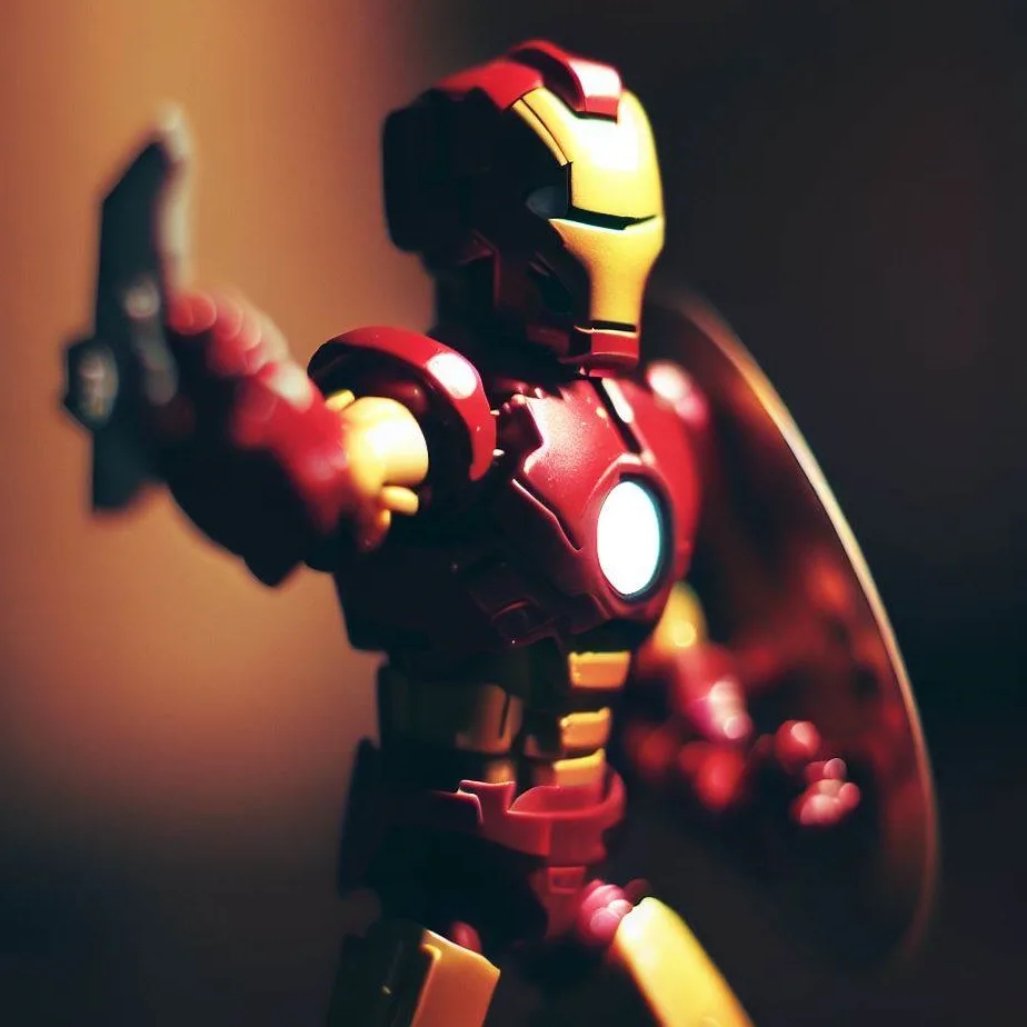 Lego Iron Man Figurka