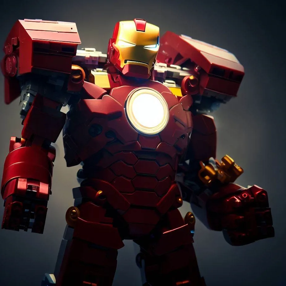 Lego Iron Man Hulkbuster