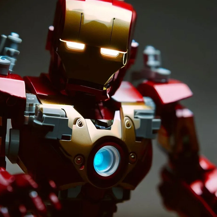 Lego Iron Man Robot - Zbuduj własnego superbohatera!