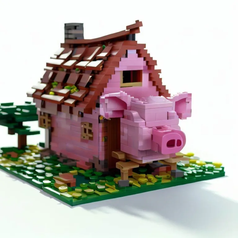 Lego Minecraft Domek Świnka