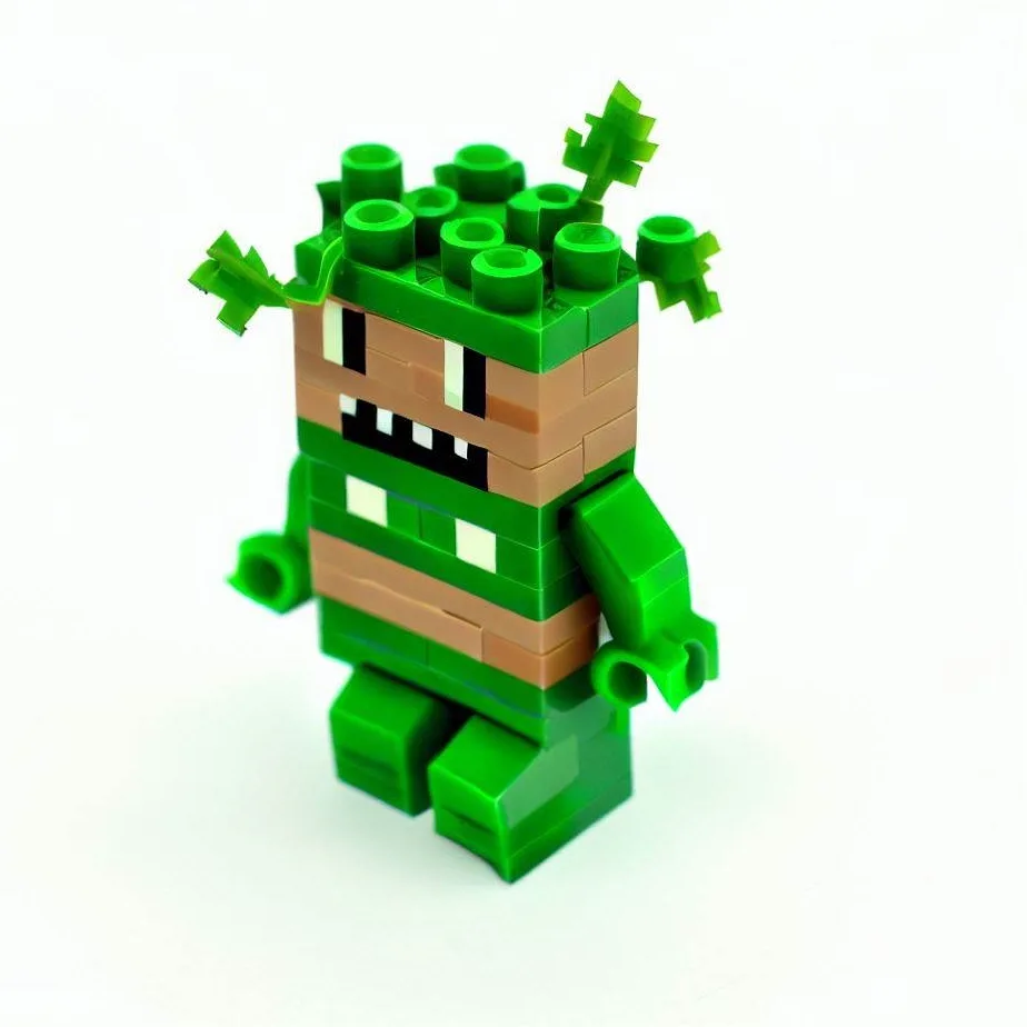Lego Minecraft Zasadzka Creepera
