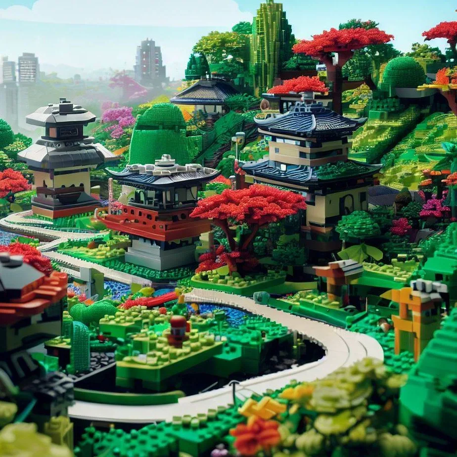 Lego Ninjago: Ogrody Miasta Ninjago