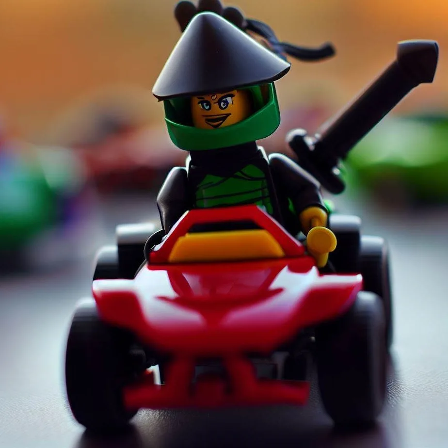 Lego Ninjago - Pojazd Cole'a