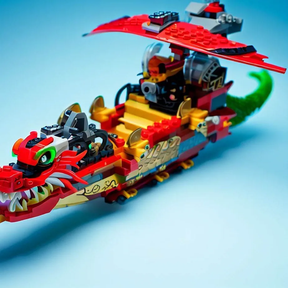 Lego Ninjago: Smoczy krążownik Cole'a 71769