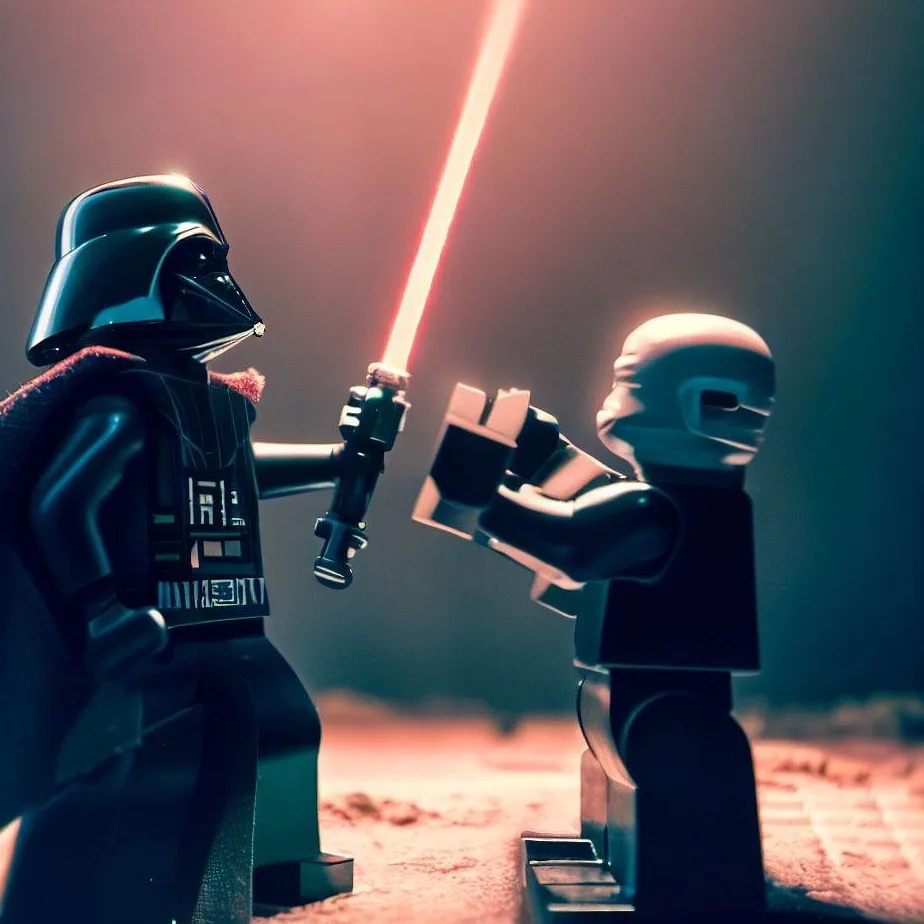 Lego Star Wars Obi-Wan vs Darth Vader