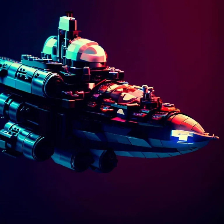 Lego Statek Kosmiczny Lat 90