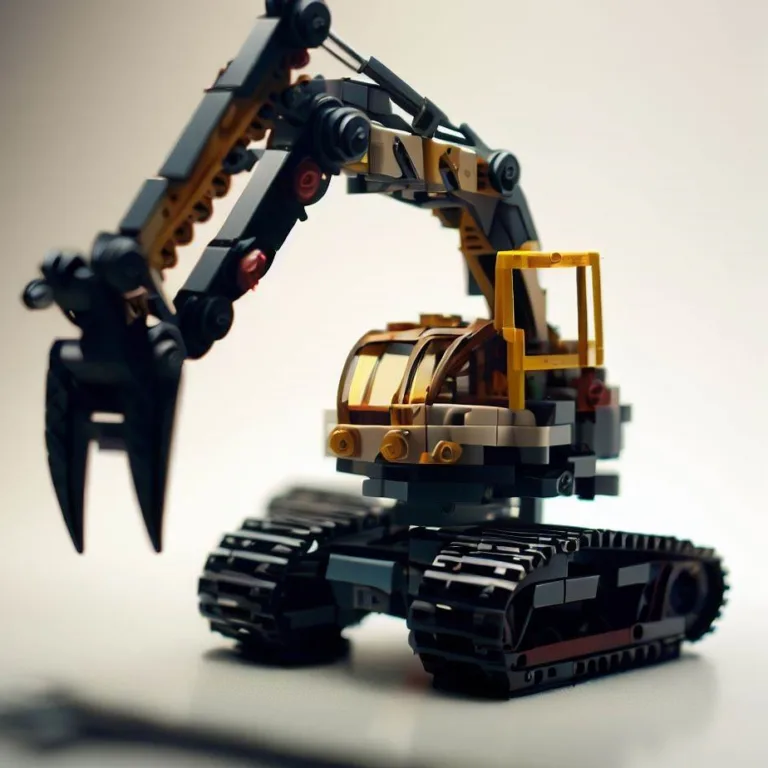 Lego Technic Dźwig z Chwytakiem