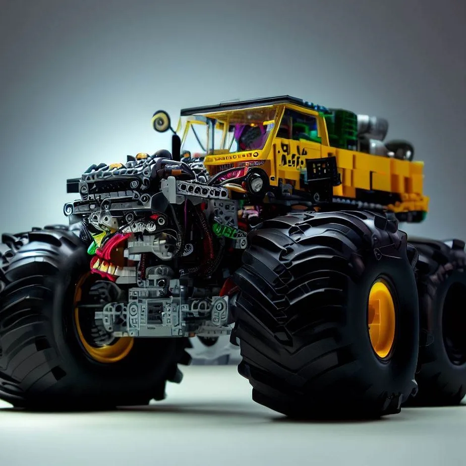 Lego Technic Monster Truck - Konstrukcja Potwora