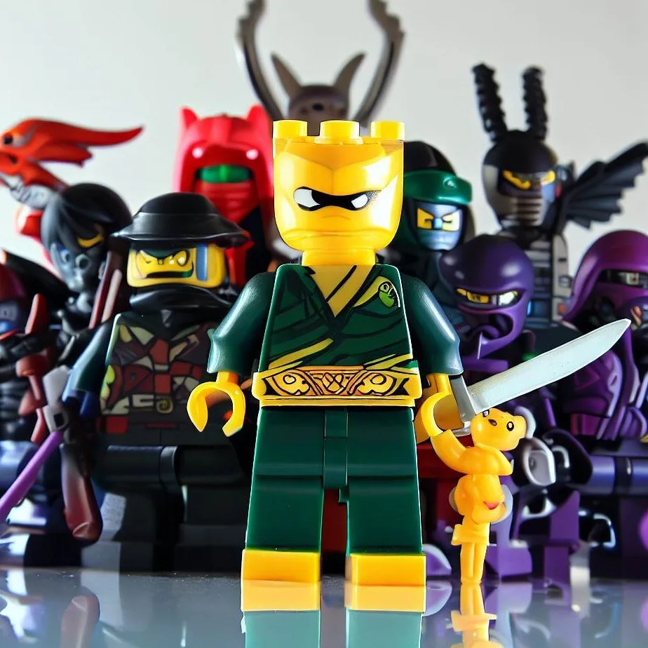 Najdroższe figurki Lego Ninjago